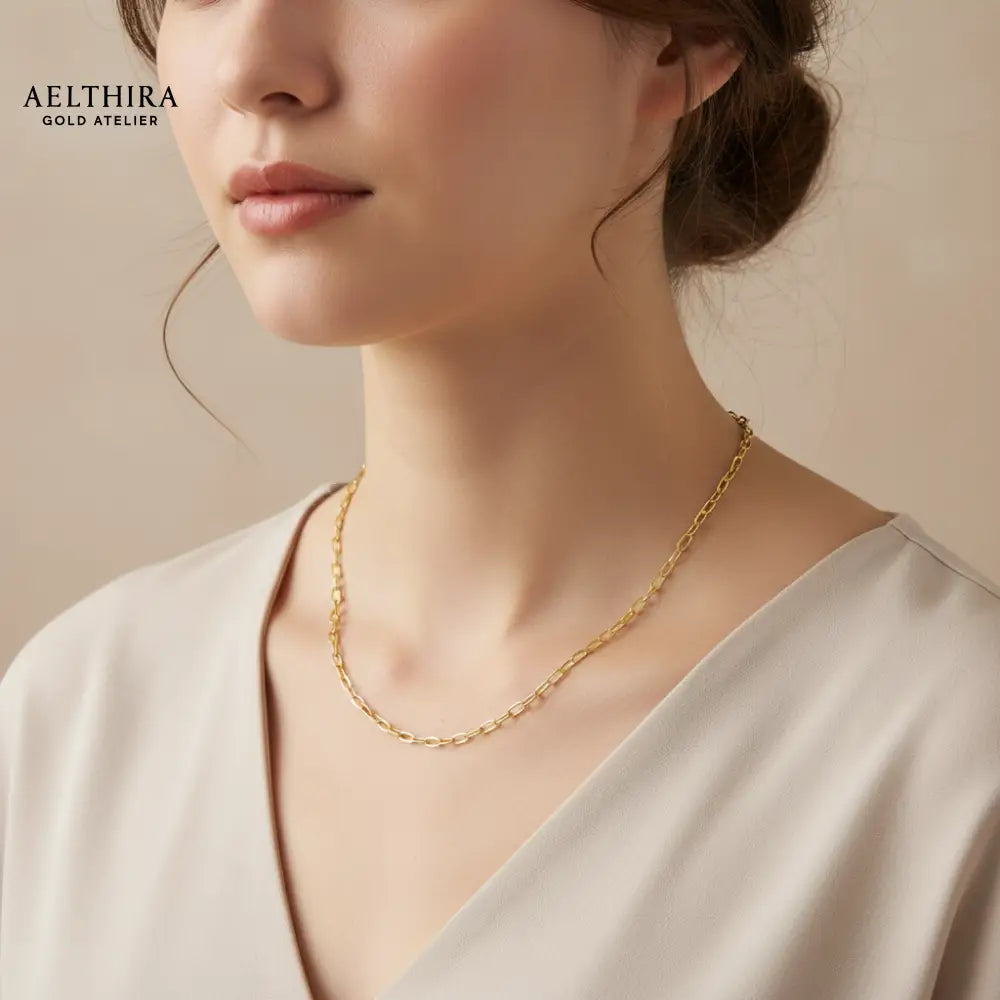 Cable Chain 14K Gold Filled Necklace (18”) 18” Necklace