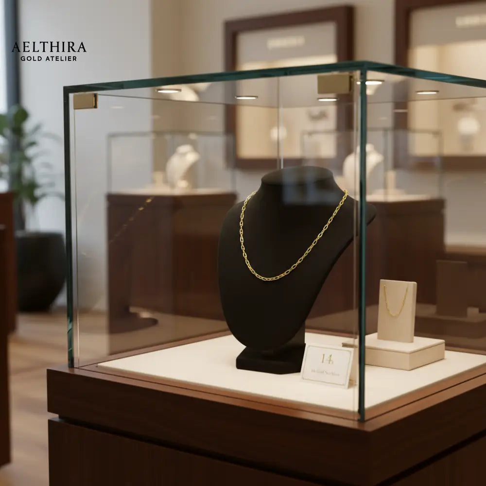 Cable Chain 14K Gold Filled Necklace (18”) 18” Necklace