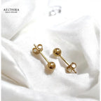 Classic Ball Stud 14K Gold Filled Earrings (4mm) 4mm Earrings