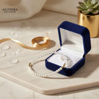 Classy Pearl Moonstone & 14K Gold Filled Bracelet (4mm) Bracelet