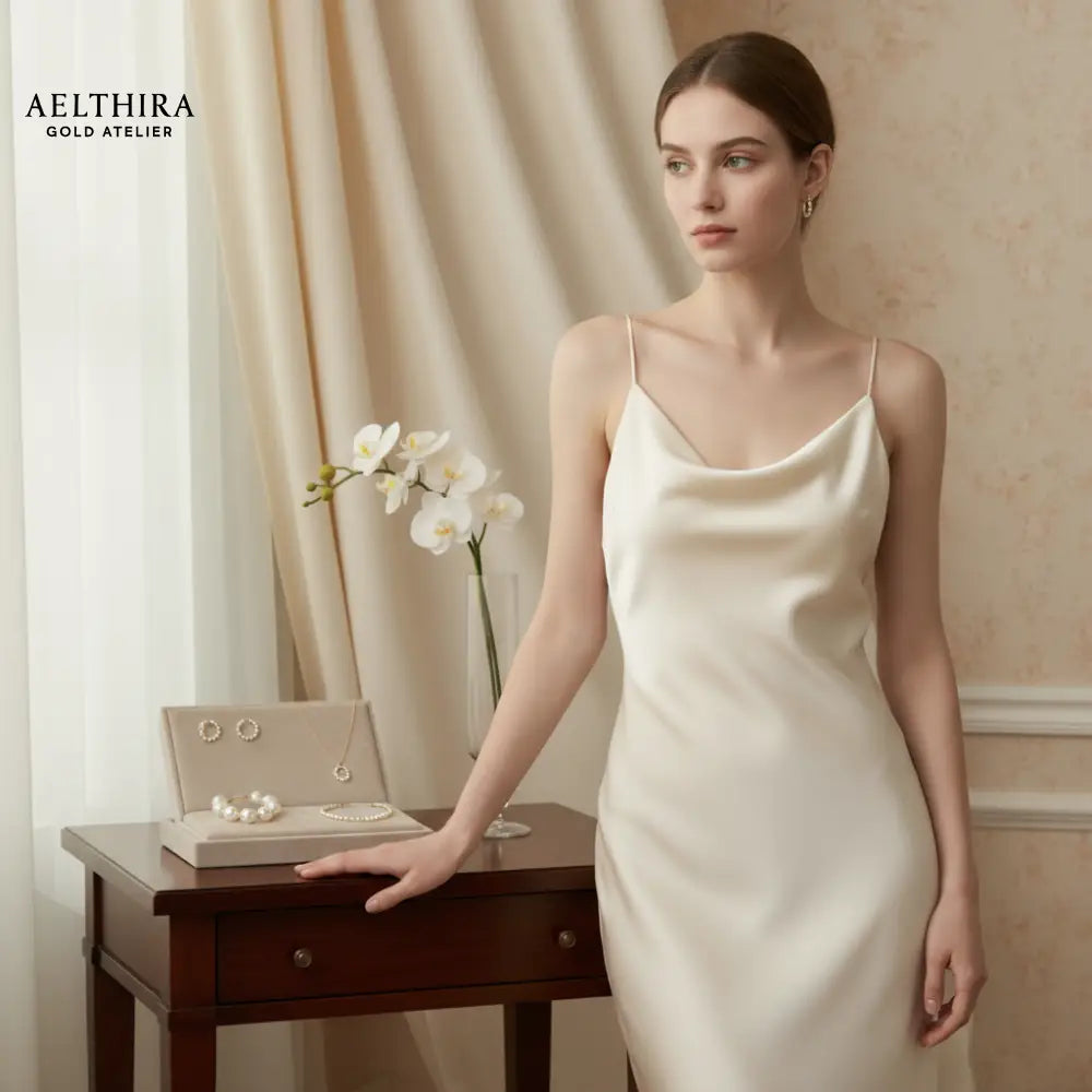 Freshwater Pearl & 14K Gold Filled Hoop Earrings Earrings