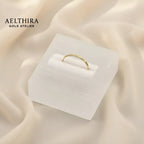 Hammered Ring – 14K Gold Filled (1mm) Ring