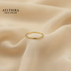 Hammered Ring – 14K Gold Filled (1mm) Ring