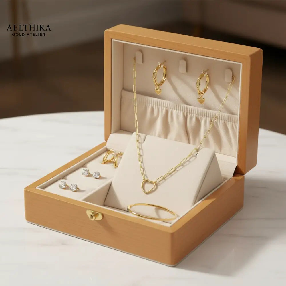 Heart Link 14k Gold Filled Necklace (19”) 19” Necklace