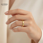 Intricate Pattern Adjustable 14K Gold Filled Ring (1.5x3mm) Adjustable size Ring