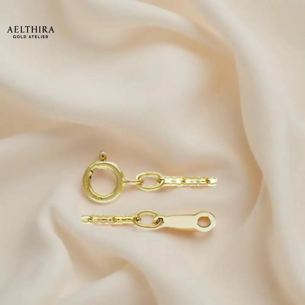 Italian Krinkle 14K Gold Filled Necklace Chain (1.5mm) 18” Necklace
