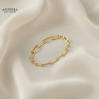 Paperclip Chain 14K Gold Filled Ring (2.4mm) Ring