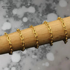 Paperclip Chain 14K Gold Filled Ring (2.4mm) Ring