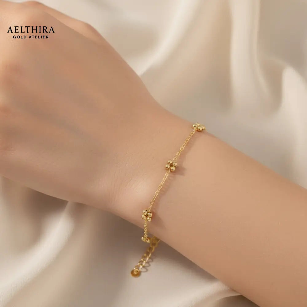 Petit 14K Gold Filled Bracelet (6-8”) Adjustable 6-8” Bracelet