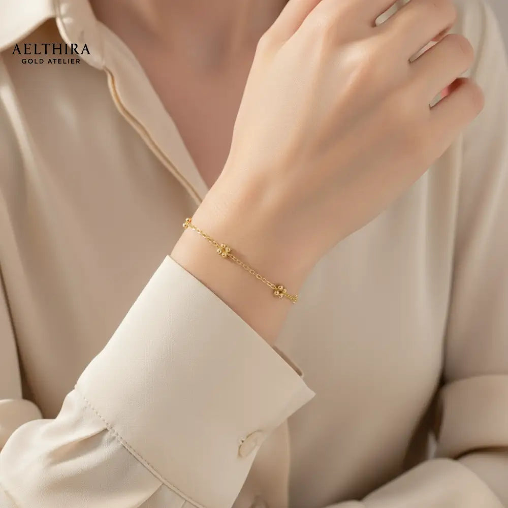 Petit 14K Gold Filled Bracelet (6-8”) Adjustable 6-8” Bracelet