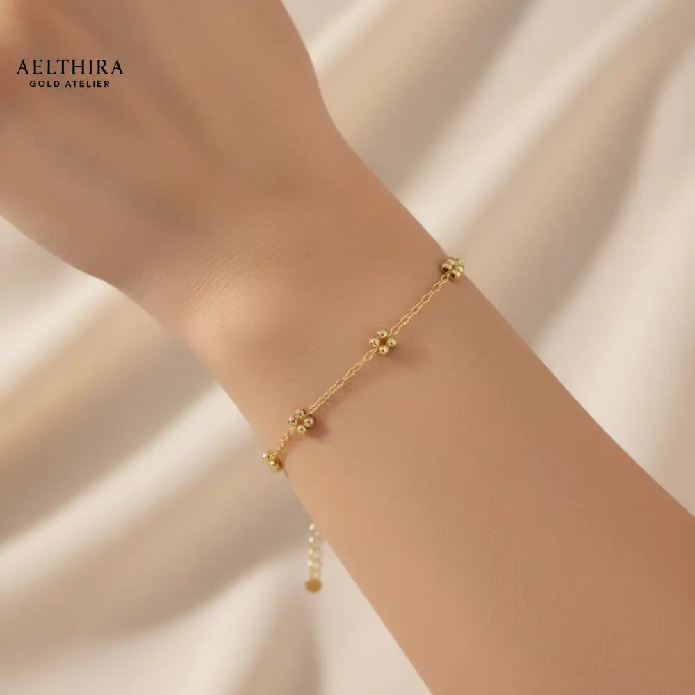 Petit 14K Gold Filled Bracelet (6-8”) Adjustable 6-8” Bracelet