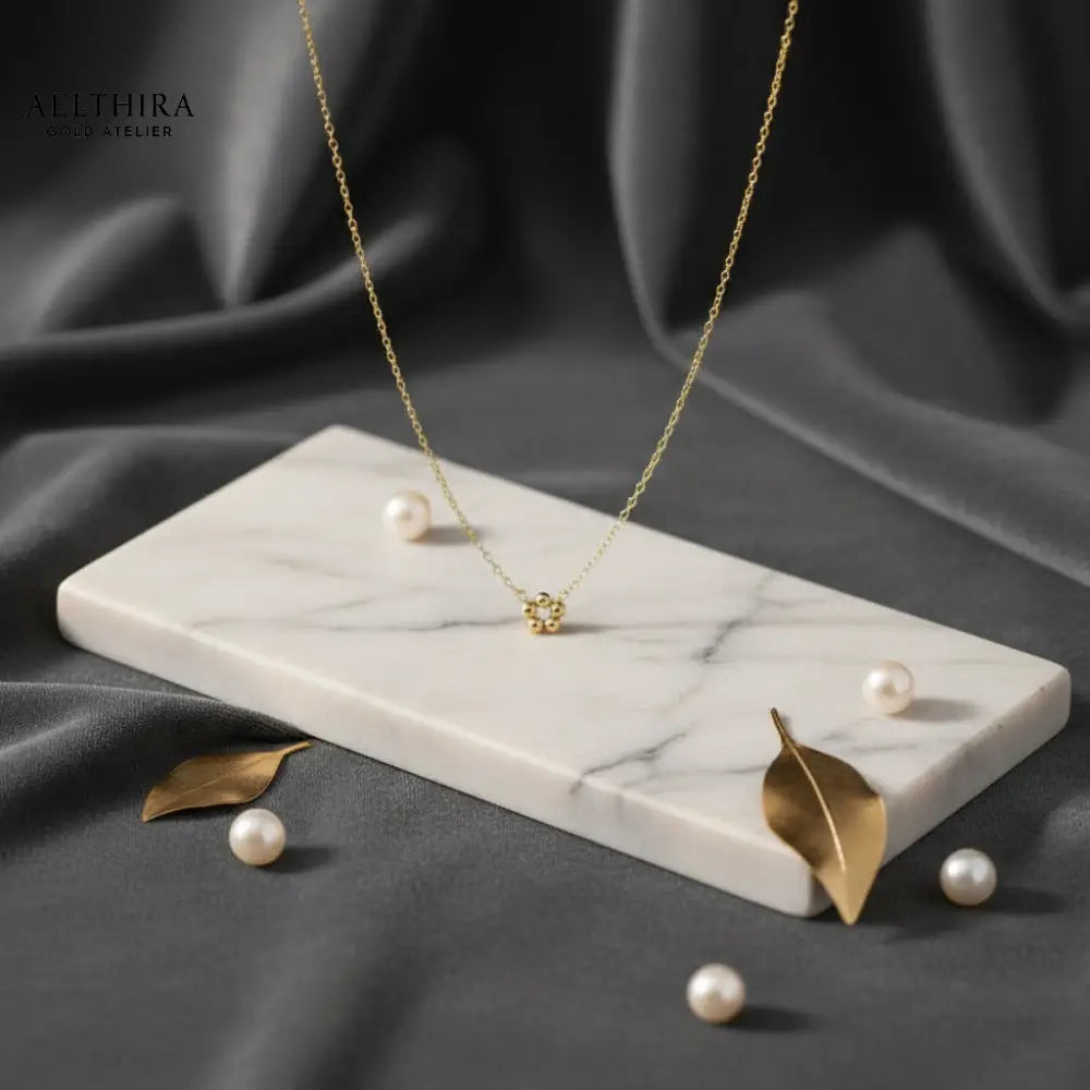 Petit Cluster 14K Gold Filled Necklace (19”) 19” Necklace