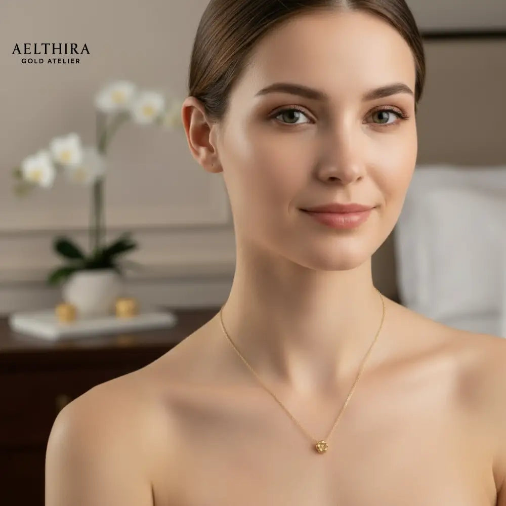 Petit Cluster 14K Gold Filled Necklace (19”) 19” Necklace