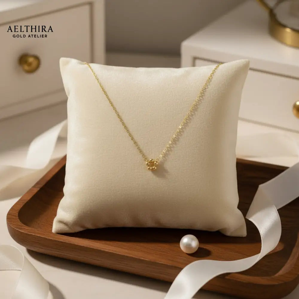 Petit Cluster 14K Gold Filled Necklace (19”) 19” Necklace