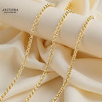 Rolo Chain Link 14K Gold Filled Bracelet (For Men & Women) 17cm-19cm Bracelet
