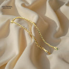 Rolo Chain Link 14K Gold Filled Bracelet (For Men & Women) 17cm-19cm Bracelet