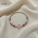 Rose Clover 14k Gold Filled Bracelet