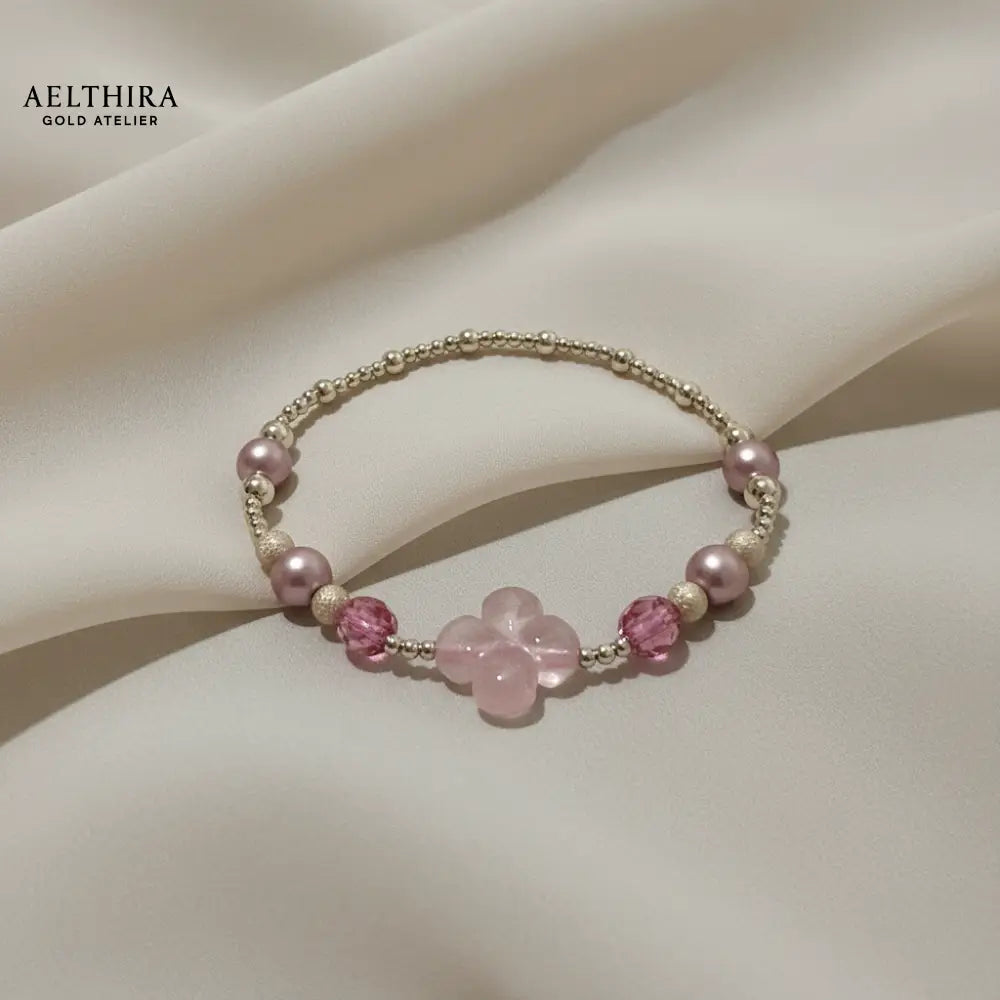 Rose Clover 14k Gold Filled Bracelet