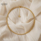 Timeless Beaded 14K Gold Filled Necklace (3mm beads) 16” plus 2” extender Necklace