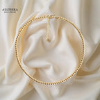 Timeless Beaded 14K Gold Filled Necklace (3mm beads) 16” plus 2” extender Necklace